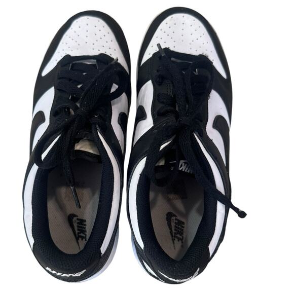 Nike Dunk Low Retro White Black Panda Casual Athletic Shoes Skate Size 7 - Picture 3 of 7